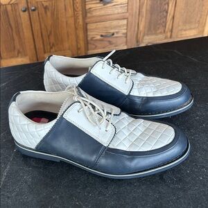 G/FORE Womens Quilted Gallivanter Leather Golf Shoes 9